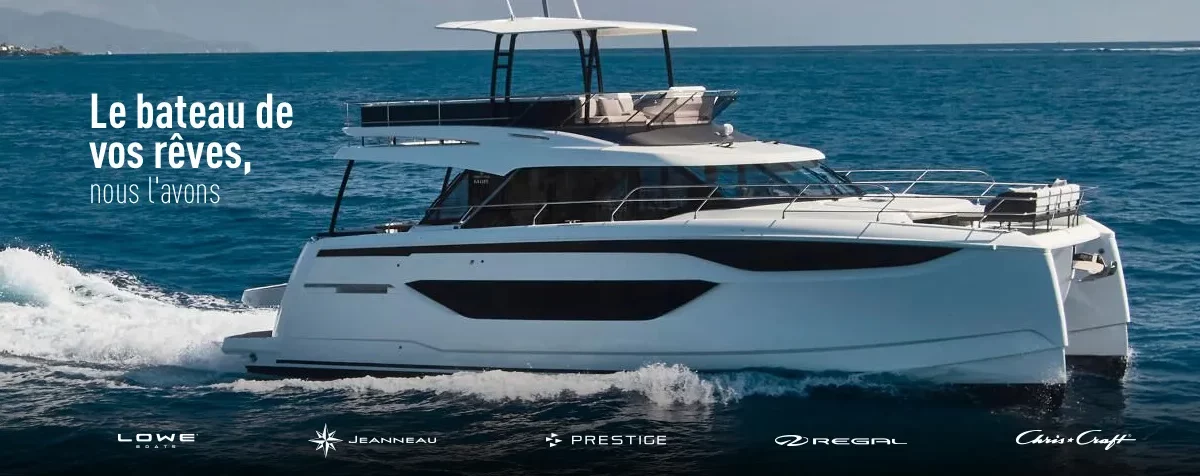 Le bateau de vos rêves dès maintenant!